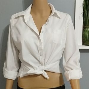 💥5 for$20💥 Classic one pocket button down shirt